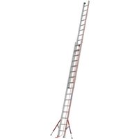 Seilzugleiter, zweiteilig, 2x18 Sprossen, Länge eingef. 5,30 m / ausgef. 9,22 m - Hymer Seilzugleiter, zweiteilig, 2x18 Sprossen, Länge eingef. 5,30 m / ausgef. 9,22 m - Hymer von HYMER