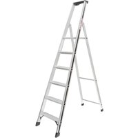 Stufenstehleiter 6Stufen Standhöhe 1,35m 6 Stufen Standhöhe 1,35 m - Hymer von HYMER