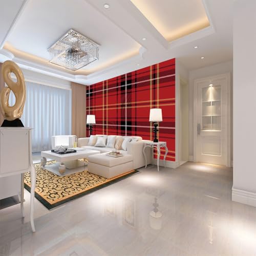 Fototapete 3D Gitter Fototapeten Schlafzimmer Wandbilder Modernen Wandmalerei effekt tapeten Wohnzimmer kinderzimmer 200cm×140cm(Breite x Höhe) von HYMZHL