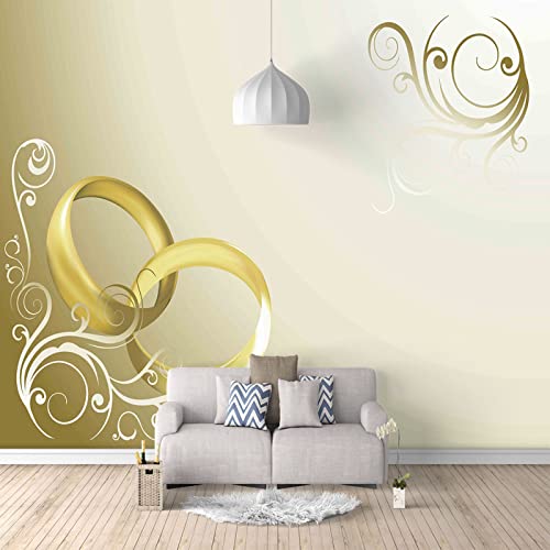 Fototapete Abstrakt wandmalerei 3d Vlies Tapeten Wandtapete Moderne Wanddeko Design Wand Dekoration Wohnzimmer Schlafzimmer Büro 250cm×175cm(Breite x Höhe) von HYMZHL