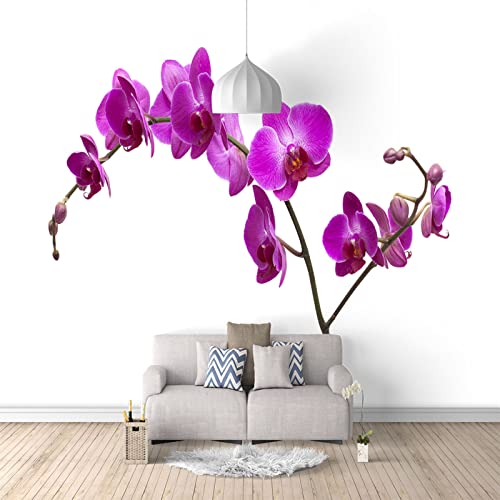 Fototapete Blumen wandmalerei 3d Vlies Tapeten Wandtapete Moderne Wanddeko Design Wand Dekoration Wohnzimmer Schlafzimmer Büro 350cm×250cm(Breite x Höhe) von HYMZHL