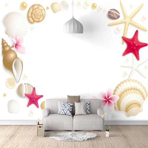 Fototapete Hülse wandmalerei 3d Vlies Tapeten Wandtapete Moderne Wanddeko Design Wand Dekoration Wohnzimmer Schlafzimmer Büro 350cm×250cm(Breite x Höhe) von HYMZHL