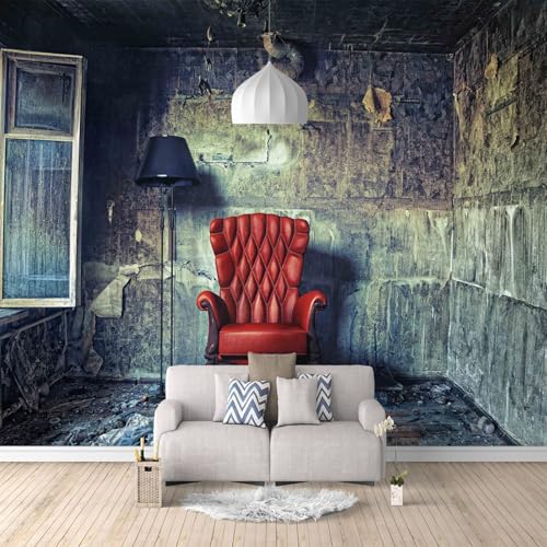 Fototapete Kammer des Schreckens wandmalerei 3d Vlies Tapeten Wandtapete Moderne Wanddeko Design Wand Dekoration Wohnzimmer Schlafzimmer Büro 250cm×175cm(Breite x Höhe) von HYMZHL