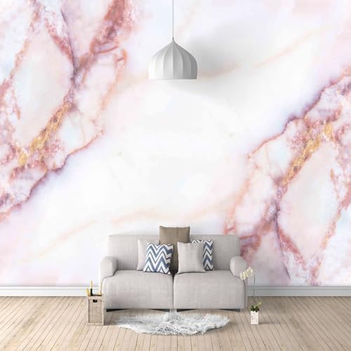 Fototapete Marmor wandmalerei 3d Vlies Tapeten Wandtapete Moderne Wanddeko Design Wand Dekoration Wohnzimmer Schlafzimmer Büro 250cm×175cm(Breite x Höhe) von HYMZHL