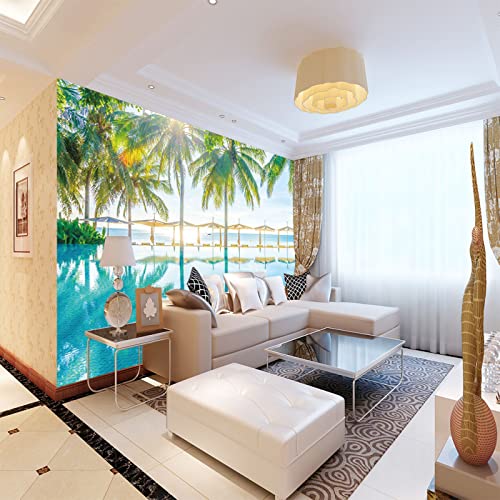 Fototapete Meer wandmalerei 3d Vlies Tapeten Wandtapete Moderne Wanddeko Design Wand Dekoration Wohnzimmer Schlafzimmer Büro 250cm×175cm(Breite x Höhe) von HYMZHL