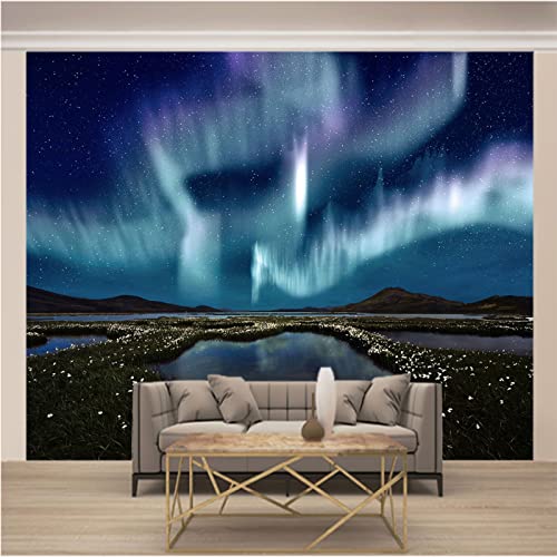 Fototapete Seen wandmalerei 3d Vlies Tapeten Wandtapete Moderne Wanddeko Wand Dekoration Wohnzimmer Schlafzimmer 250cm×175cm(Breite x Höhe) von HYMZHL
