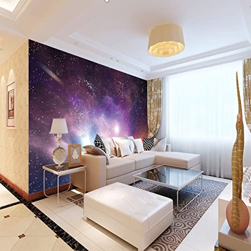 Fototapete Sternenhimmel wandmalerei 3d Vlies Tapeten Wandtapete Moderne Wanddeko Design Wand Dekoration Wohnzimmer Schlafzimmer Büro 250cm×175cm(Breite x Höhe) von HYMZHL