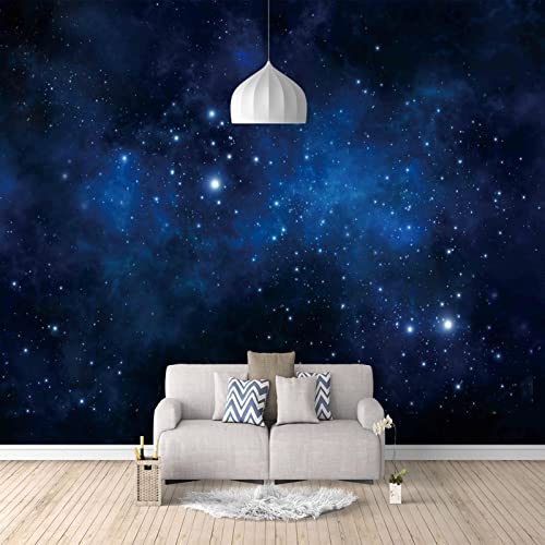 Fototapete Sternenhimmel wandmalerei 3d Vlies Tapeten Wandtapete Moderne Wanddeko Design Wand Dekoration Wohnzimmer Schlafzimmer Büro 250cm×175cm(Breite x Höhe) von HYMZHL