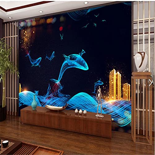 Fototapete Wal wandmalerei 3d Vlies Tapeten Wandtapete Moderne Wanddeko Design Wand Dekoration Wohnzimmer Schlafzimmer Büro 400cm×280cm(Breite x Höhe) von HYMZHL