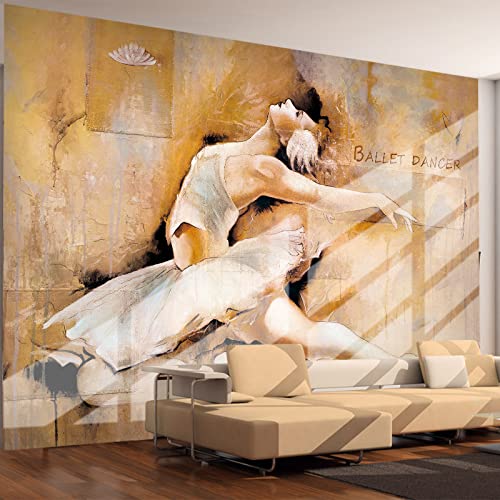Fototapete tanzen wandmalerei 3d Vlies Tapeten Wandtapete Moderne Wanddeko Design Wand Dekoration Wohnzimmer Schlafzimmer Büro 150cm×105cm(Breite x Höhe) von HYMZHL