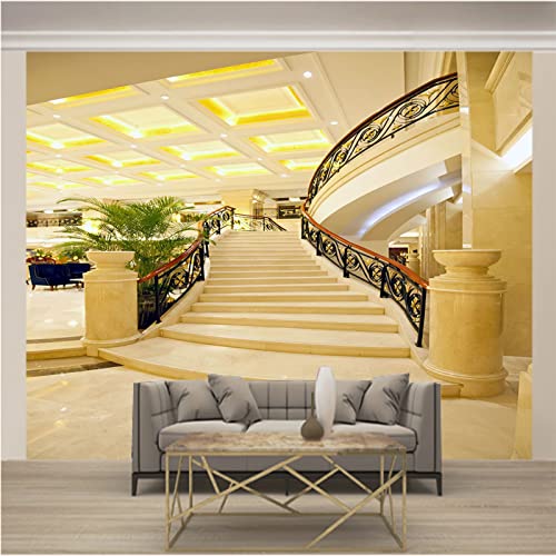 Fototapeten Schloss 3D Moderne Vlies Wandbilder Tapeten Wandtapete Wandmalerei Flur Wandtattoo Dekoration 150cm×105cm(Breite x Höhe) von HYMZHL