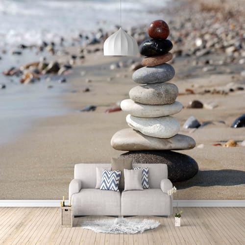 Fototapeten Stein 3D Moderne Vlies Wandbilder Tapeten Wandtapete Wandmalerei Wand Dekoration Für Schlafzimmer Flur Wandtattoo Dekoration 350cm×250cm(Breite x Höhe) von HYMZHL