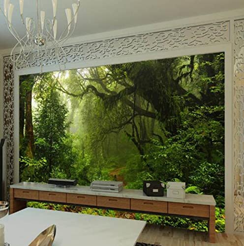 Fototapeten Wald 3D Moderne Vlies Wandbilder Tapeten Wandtapete Wandmalerei Wand Dekoration Für Schlafzimmer Flur Wandtattoo Dekoration 250cm×175cm(Breite x Höhe) von HYMZHL