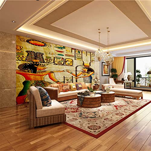 Tapeten Wandbild Ägyptischer Pharao 3D Wandtapete Fototapete Tapete Für Baby Kinder Kinderzimmer Wandmalereien 200cm×140cm(Breite x Höhe) von HYMZHL