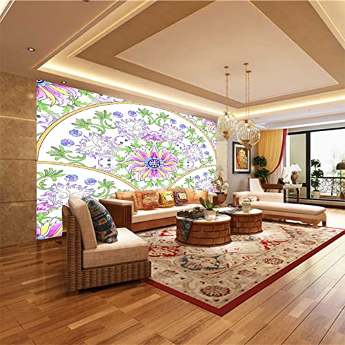 Tapeten Wandbild Blumen 3D Wandtapete Fototapete Tapete Für Baby Kinder Kinderzimmer Wandmalereien 430cm×300cm(Breite x Höhe) von HYMZHL