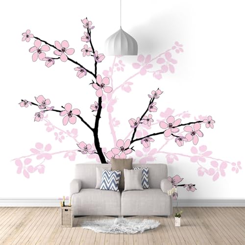 Tapeten Wandbild Blumenbäume 3D Wandtapete Fototapete Tapete Für Baby Kinder Kinderzimmer Wandmalereien 200cm×140cm(Breite x Höhe) von HYMZHL