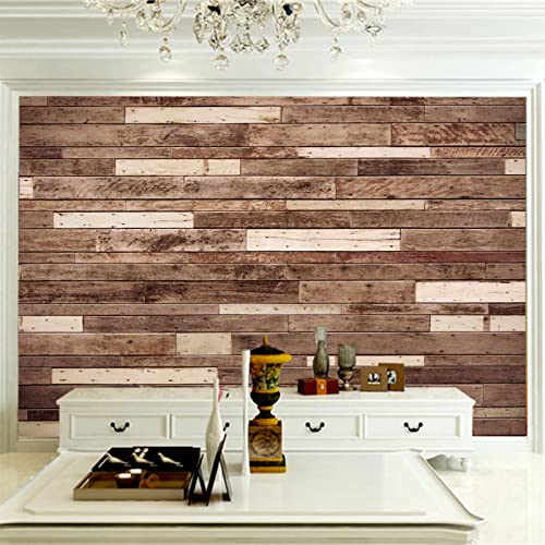 Tapeten Wandbild Holzplatten 3D Wandtapete Fototapete Tapete Für Baby Kinder Kinderzimmer Wandmalereien 350cm×256cm(Breite x Höhe) von HYMZHL