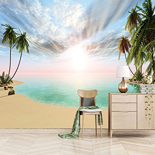 Tapeten Wandbild Meer 3D Wandtapete Fototapete Tapete Für Baby Kinder Kinderzimmer Wandmalereien 430cm×300cm(Breite x Höhe) von HYMZHL