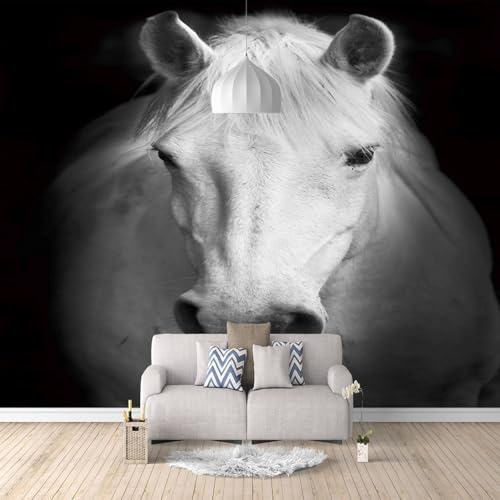 Tapeten Wandbild Pferde 3D Wandtapete Fototapete Tapete Für Baby Kinder Kinderzimmer Wandmalereien 430cm×300cm(Breite x Höhe) von HYMZHL