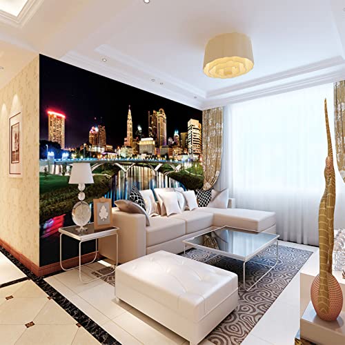 Tapeten Wandbild Stadt 3D Wandtapete Fototapete Tapete Für Baby Kinder Kinderzimmer Wandmalereien 300cm×210cm(Breite x Höhe) von HYMZHL