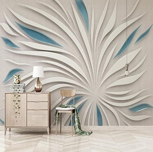 Vlies Fototapete Blumen Fototapete 3D Foto Tapete Schlafzimmer Wohnzimmer Moderne Vliestapete Wandtapete Motivtapeten 3d Effekt Wand Dekoration 400cm×280cm(Breite x Höhe) von HYMZHL