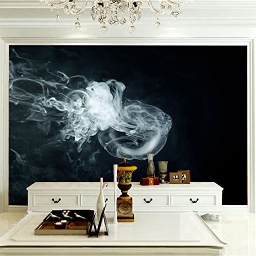 Vlies Fototapete Rauch 3D Foto Tapete Schlafzimmer Wohnzimmer Moderne Vliestapete Wandtapete Motivtapeten Effekt Wand Dekoration 250cm×175cm(Breite x Höhe) von HYMZHL