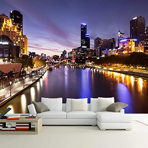 wandmalerei 3d Fluss Tapeten Wandbild wohnzimmer tapete schlafzimmer wanddekoration aufkleber heimdekoration wandkunst 430cm×300cm(Breite x Höhe) von HYMZHL