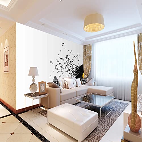 wandmalerei 3d Musik Tapeten Wandbild wohnzimmer tapete schlafzimmer wanddekoration aufkleber heimdekoration wandkunst 200cm×140cm(Breite x Höhe) von HYMZHL