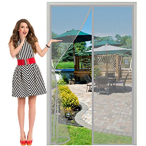Magnet Fliegengitter Balkontür Grau 60x200cm Insektenschutz Fenster Moskitonetz mit Starkem Klettband Fliegenvorhang HäNde Frei Kinderleichte Montage Ohne Bohren Magnet Fliegengitter Balkontür Grau 60x200cm Insektenschutz Fenster Moskitonetz mit Starkem Klettband Fliegenvorhang HäNde Frei Kinderleichte Montage Ohne Bohren von HYNSERV
