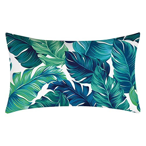1er Set Dekorativ Kissenbezug Kissenhülle Samt 40x60cm Grüne Tropische Blätter R249 Quadrat Doppelseitig Kissenbezüge mit Unsichtbarem Reißverschluss für Sofa Büro Home 1er Set Dekorativ Kissenbezug Kissenhülle Samt 40x60cm Grüne Tropische Blätter R249 Quadrat Doppelseitig Kissenbezüge mit Unsichtbarem Reißverschluss für Sofa Büro Home von HYNY
