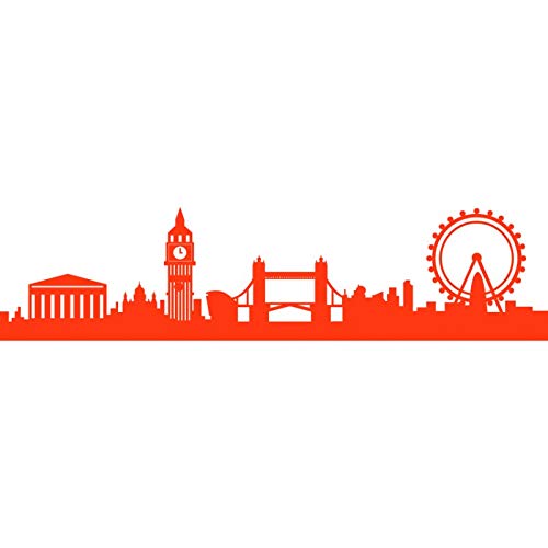 HYO London Vinyl, Orange, 200 x 50 cm von HYO