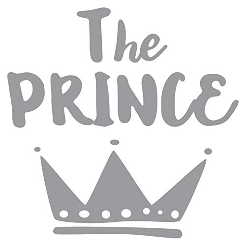 HYO The Prince Vinyl, Grau, 50 x 50 cm von HYO