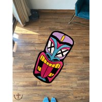 African Tribe Teppich/Hypebeast Teppich Handgemacht Uralter Thema Geschenk Für Ihn Weihnachtstagsgeschenk Wandbehang von HYPECULTURECo