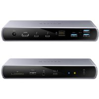 HYPER Thunderbolt™ 4 Notebook Dockingstation HyperDrive Passend für Marke: Universal USB-C® Powe von HYPER
