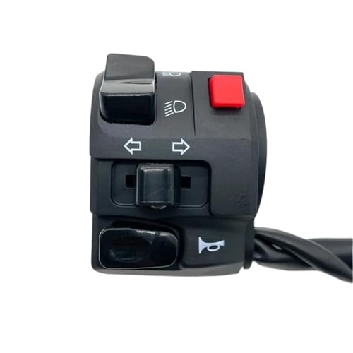 22mm Universal Motorrad Schalter Hupe Taste Blinker Elektrische Nebel Lampe Licht Start Lenker Controller Schalter Tasten Lenker Control Switch(3) von HYPERICIN