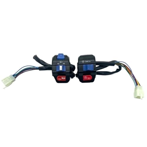 Lenkersteuerschalter Horn Blinker Roller E-Bike Moped Für 50cc 125cc 150cc Lenker Control Switch(3) von HYPERICIN