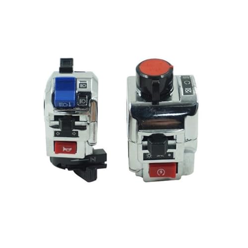 Motorrad Griff Block Schalter Rechts Und Links Lenker Scheinwerfer Töten Schalter Montage Geändert Teile Für Storm Prince 150 Lenker Control Switch(3) von HYPERICIN
