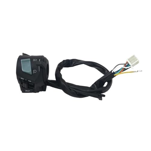 Motorrad Schalter 22mm Motorrad Lenker Links Rechts Schalter Horn Blinker Scheinwerfer Elektrische Start Lenker Controller Schalter(4) von HYPERICIN