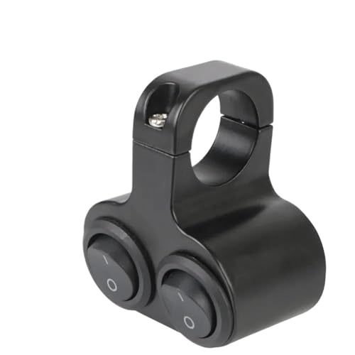 Motorrad Schalter Motorrad-Lenker 12 V Scheinwerferschalter Dual Button Control 7/8 Zoll 22 Mm Blinker-Lautsprecherschalter von HYPERICIN