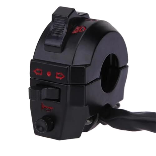 Motorrad Schalter Motorrad Motorrad ATV Lenker Linke Seite Control Schalter High/Low Strahl Licht Blinker Horn Schalter Für XL XR von HYPERICIN