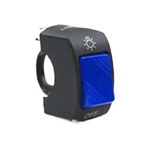 Motorrad Schalter ON OFF Control Button Lenker Halterung Scheinwerfer Signal Lampe Control Modifizierte Schalter Zubehör Control Switch Zubehör(2) von HYPERICIN