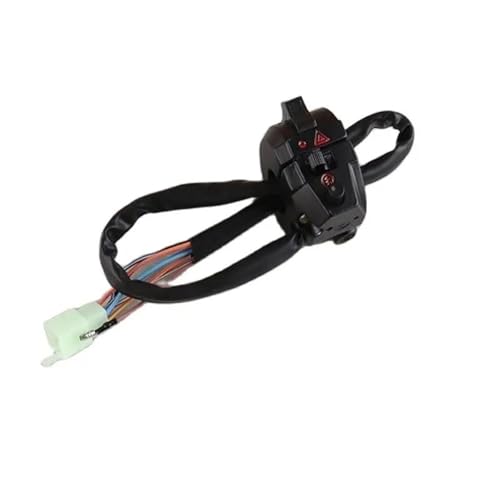Scheinwerfer Start Schalter 7/8' 22mm Lenker Motorrad Schalter Links Rechts 12V Motorrad Lenker Schalter Für Scheinwerfer Horn Blinker Start Töten(3) von HYPERICIN