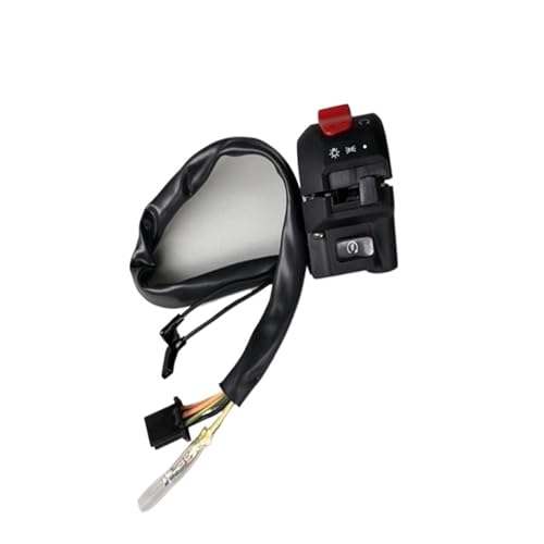Scheinwerfer Start Schalter Motorrad 7/8 "22mm Lenker Horn Hohe Abblendlicht Blinker Schalter Steuerung Für Suzuki(2) von HYPERICIN