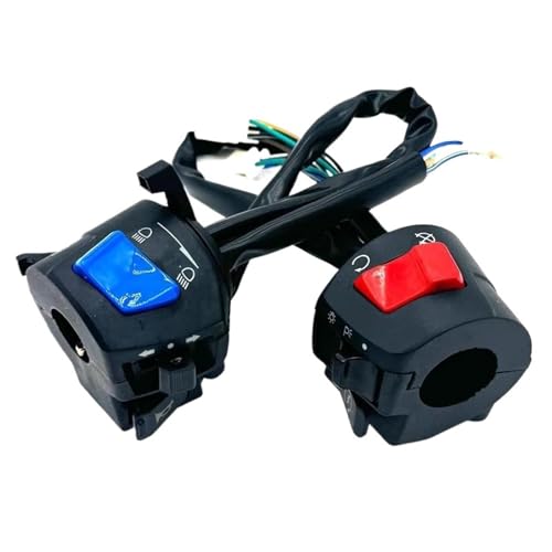 Scheinwerferschalter 7/8 Zoll Motorrad Lenkerschaltersteuerung Universal Motorrad Horn Blinker Scheinwerfer Steuerschalter Scheinwerferschalter 7/8 Zoll Motorrad Lenkerschaltersteuerung Universal Motorrad Horn Blinker Scheinwerfer Steuerschalter von HYPERICIN