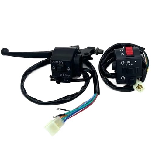 Stator Coil Motorrad Links Rechts Schalter Hupe Taste Blinker Elektrische Nebel Lampe Licht Start Lenker Controller Schalter von HYPERICIN
