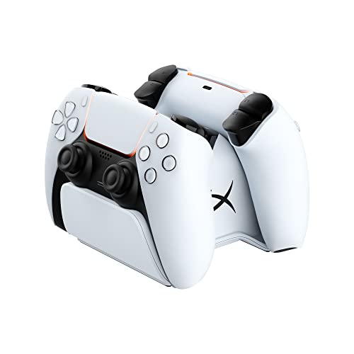 HyperX ChargePlay Duo - Ladestation für Playstation 5 DualSense Wireless Controller, Beschwerte Basis und sicheres Docking, Kompaktes Design, USB-C Kabel im Lieferumfang enthalten HyperX ChargePlay Duo - Ladestation für Playstation 5 DualSense Wireless Controller, Beschwerte Basis und sicheres Docking, Kompaktes Design, USB-C Kabel im Lieferumfang enthalten von HyperX