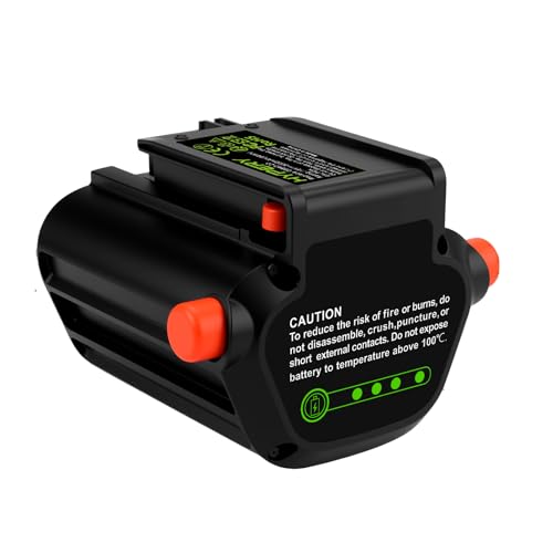 18V 3000mAh Ersatz Li-ion Akku für Gardena BLi-18 09840-20 Heckenschere EasyCut Li-18/50 Teleskop-Akku-Heckenschere THS Li-18/42 High Delimber TCS Li-18/20 Trimmer EasyCut und ComfortCut von HYPERY