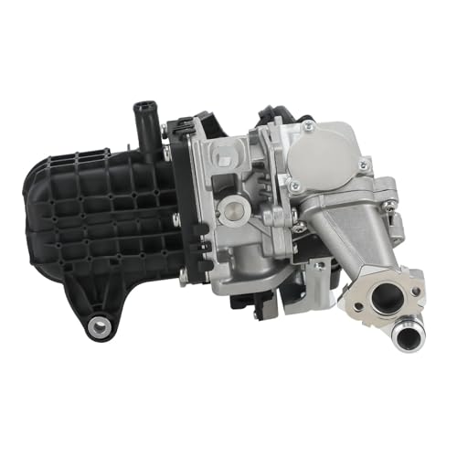 AGR Ventil 1X EGR Ventil Modul Kühler Für Citroen Für Peugeot 2,0 DW10 9807593080 von HYQHYX