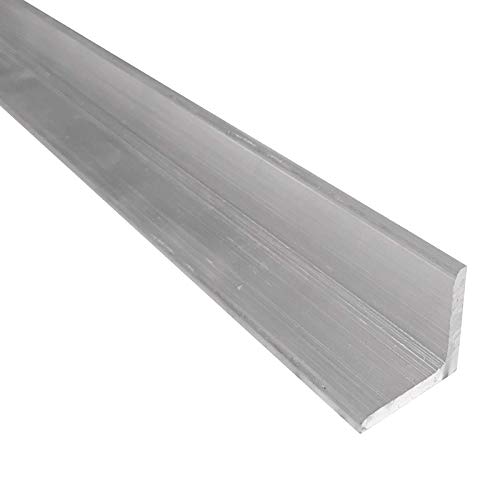 6063 Aluminium L-förmiger Winkelstreifen, 90-Grad-Aluminiumprofil, Länge 500 mm, Dicke 3 mm, geeignet for den Modellbau(30x30x3x500mm) von HYQING