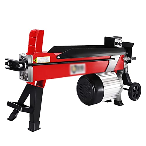 HYQNG Holzspalter elektrisch, tragbarer Holzspalter mit 6-Tonnen-Motorsystem, 2000-Watt-Motor, horizontaler Fernstrahler mit Stahlkeil, zum Brennholzspalten in der Forstwirtschaft HYQNG Holzspalter elektrisch, tragbarer Holzspalter mit 6-Tonnen-Motorsystem, 2000-Watt-Motor, horizontaler Fernstrahler mit Stahlkeil, zum Brennholzspalten in der Forstwirtschaft von HYQNG